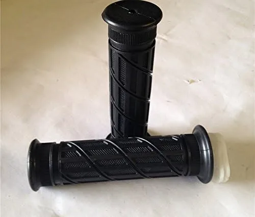 Vista 3 de Mano Grips Negro ATV Quad Honda Yamaha Kawasaki Polaris Seadoo Lancha Bombardier Jet Ski ATV FOREMAN Recon Rincon Fuerza Bruta Prairie Grizzly