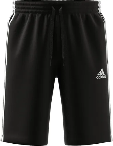 Vista 4 de adidas Big & Tall Essentials - Pantalones cortos de jersey de 3 rayas