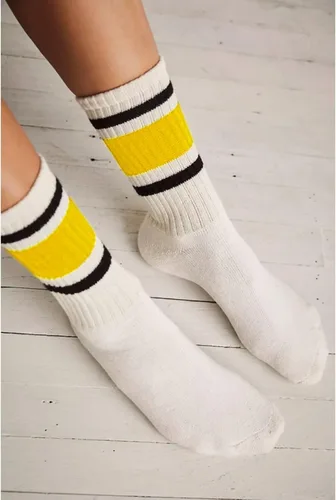 Vista 8 de 4 pares de calcetines a rayas para mujer, calcetines deportivos retro de algodón, elásticos, calcetines novedosos, unisex, multicolor