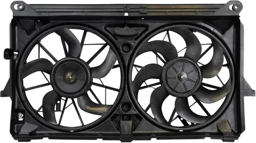 Vista 67 de Conjunto de ventilador de refrigeración dual del radiador TRQ Para Toyota Avalon 2013-2018 Camry 2012-2017 TO3115173