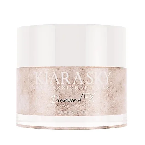 Vista 6 de Kiara Sky Diamond FX Acrylic - Polvo acrílico reflectante con purpurina para uñas - A-Peel-In