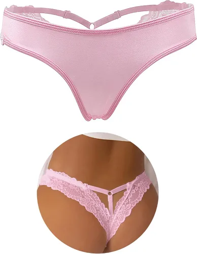 Vista 13 de ohyeah Tanga de encaje para mujer, bragas, tangas, ropa interior XS-4XL