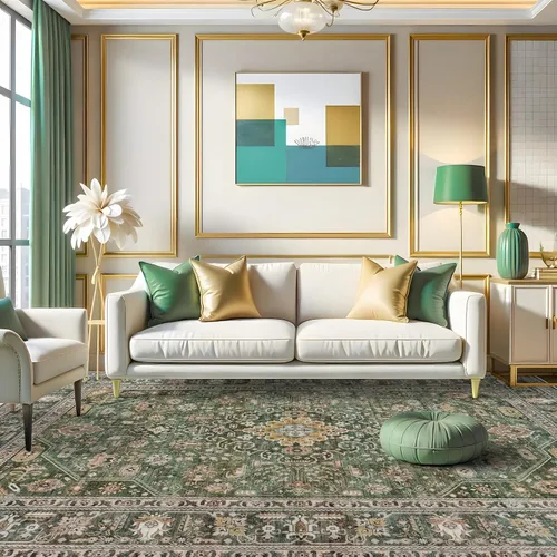 Vista 23 de Alfombra lavable de cocina de 2 x 6: antideslizante oriental interior alfombra pasillo Soft Easy Clean Thin Floor Throw Carpet for Bedroom