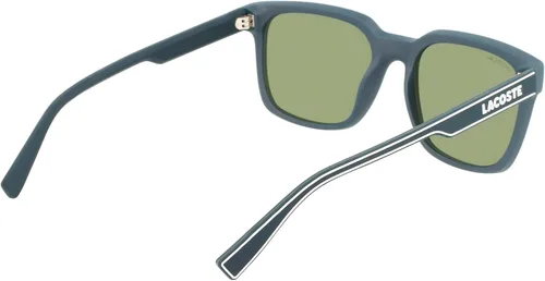 Vista 6 de Lacoste Gafas de sol rectangulares L967S para hombre azul mate talla única Azul mate
