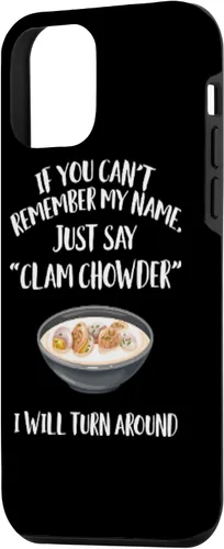 Vista 2 de Ropa para iPhone 12 mini almejas Chowder, increíble funda divertida con diseño de amante de los Chowders