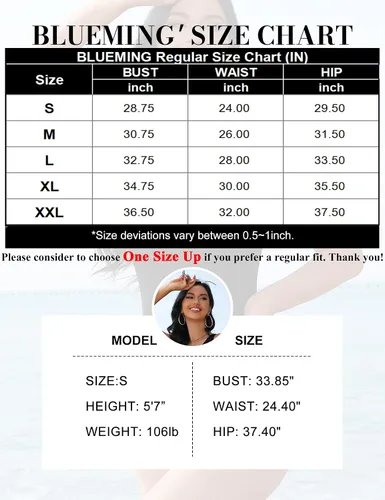 Vista 4 de BLUEMING Traje de baño tankini para mujer, traje de baño de dos piezas