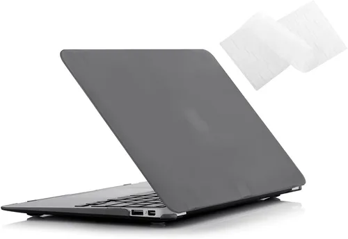 Vista 18 de RUBAN Funda compatible con MacBook Air de 13 pulgadas (modelos: A1369 y A1466, versión anterior 2010-2017), cubierta protectora delgada a presión