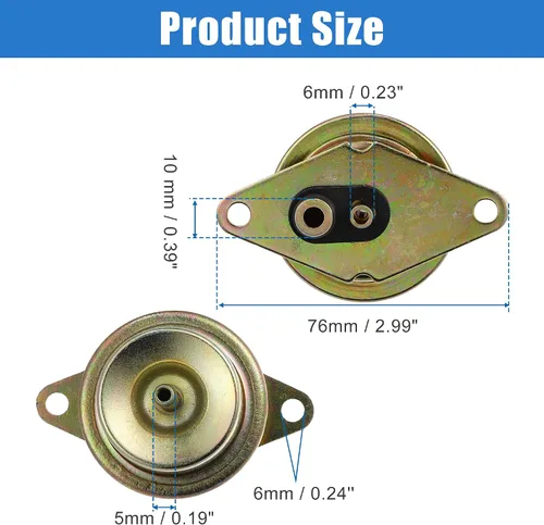 Vista 4 de X AUTOHAUX Regulador de presión de inyección de combustible para Ford F-150 1994-1999 para Ford F-250 1993-1999 Reemplaza F4SZ9C968A F4TZ9C968B