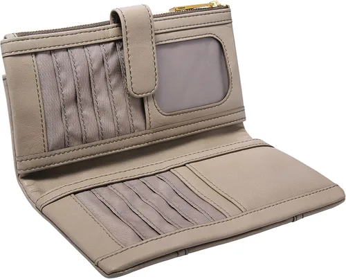 Vista 3 de Fossil Womens Cora or Emory Soft Leather Clutch Wallet