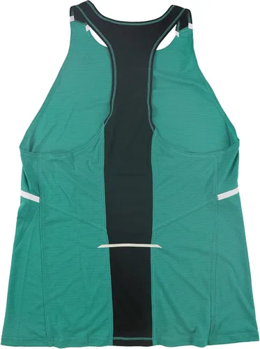 Vista 2 de Reebok Camiseta sin mangas Boston Track Club para mujer, verde, talla L, Verde