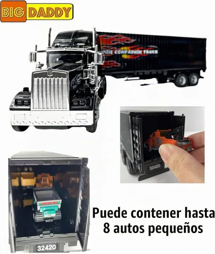 Vista 3 de Big Daddy Heavy Duty Tractor Trailer Cargo Transporter with Cargo Hold