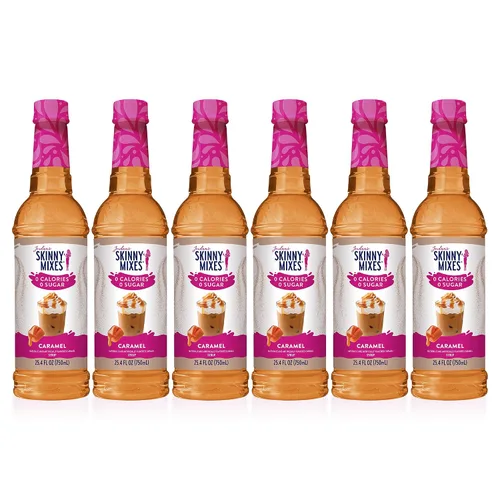 Vista 10 de Jordan's Skinny Gourmet Syrups - Caramelo sin azúcar, 25.4 onzas.