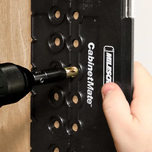 Vista 3 de Milescraft 2312 5mm ShelfPinBit - Para perforar agujeros de clavija de estante