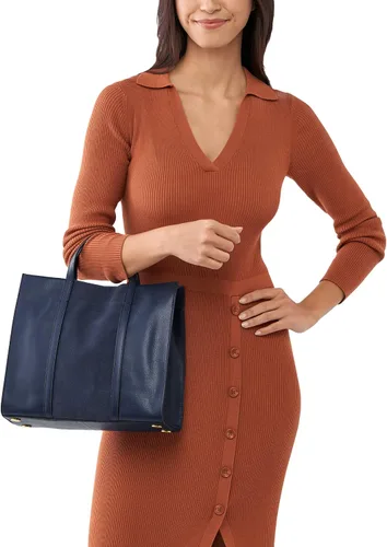 Vista 5 de Fossil Bolso de mano Carmen de cuero para mujer