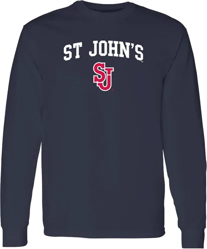Vista 203 de NCAA oficial de College – University Team Color Arco Logo Manga Larga