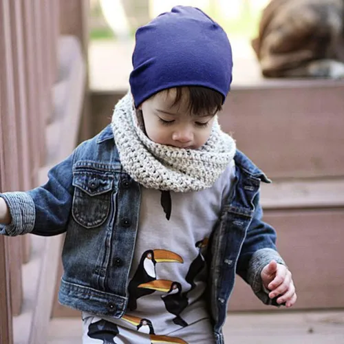 Vista 6 de DRESHOW BQUBO - Gorro unisex para bebé, paquete de 8 unidades, gorro de punto suave y lindo para bebé
