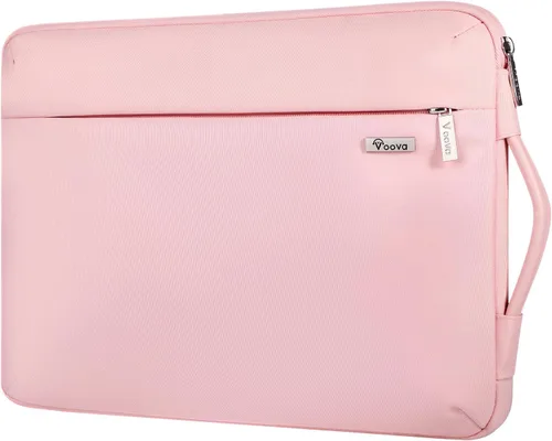 Vista 9 de Voova Funda para laptop de 13 pulgadas con asa, protección de 360°, impermeable, delgada, compatible con MacBook Air 13 M1/M2/M3/M4 2020-2024