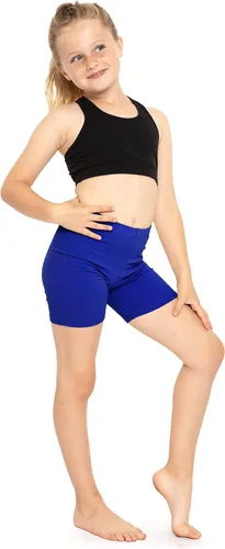 Vista 2 de STRETCH IS COMFORT Pantalones cortos de ciclismo de algodón para niña Talla 4-14