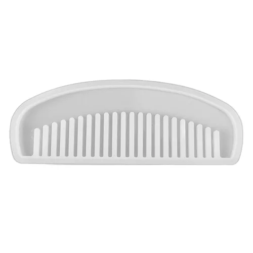 Vista 9 de Peine de resina de fundición de resina translúcida de dientes anchos para el cabello, juego de 3 piezas para hacer joyas de bricolaje