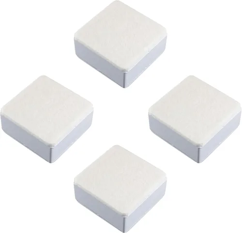 Vista 11 de Elevador de muebles autoadhesivo de 0.65 pulgadas, almohadillas suaves para patas de muebles, mesa de cama redonda, elevador de cama, añade 0.65