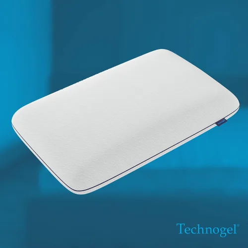Vista 5 de Technogel Almohada de gel refrescante de lujo, tecnología de enfriamiento patentada, espuma viscoelástica inodora, soporte ergonómico transpirable