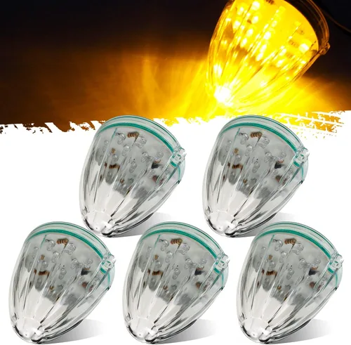 Vista 10 de Partsam 5 luces LED de repuesto para techo de 17 luces LED de repuesto para Kenworth Peterbilt Freightliner Mack de camiones resistentes