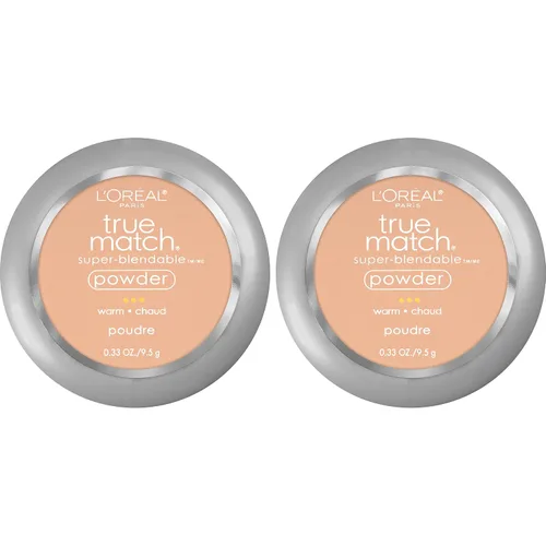 Vista 48 de L 'Oreal Paris, True Match, Polvo, 0.33 onzas, Alabaster Luz C1
