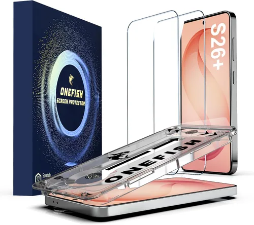 Vista 32 de OneFish Protector de pantalla de vidrio templado de borde completo para iPhone 11 Pro/XS/X de 5.8 pulgadas, paquete de 2 refuerzos de bordes, HD