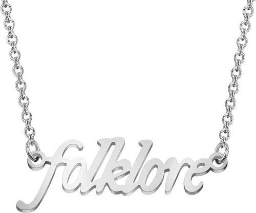 Vista 2 de OKEYCH Collar de cantante con tarjeta de mensaje, regalo para amantes de la música, regalos para cantantes, regalo inspirado en la canción