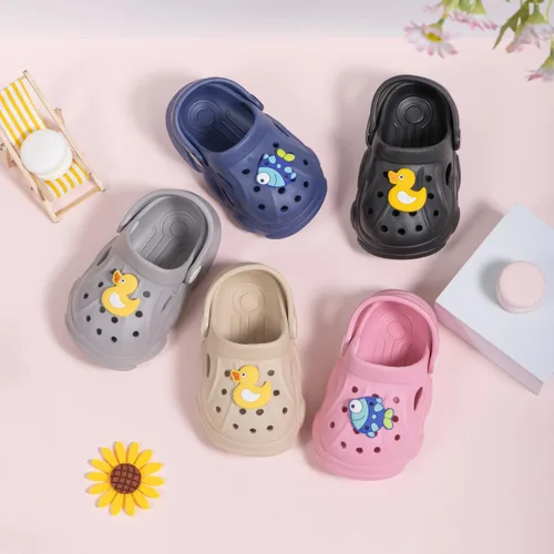 Vista 2 de Zoolar Bonitos zuecos de jardín para niños y niñas, zapatos de verano ligeros para exteriores, sandalias para niños y niñas, zapatos de playa
