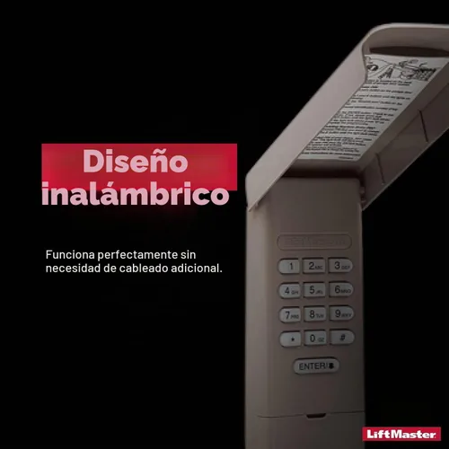 Vista 4 de Liftmaster 877LM Entrada sin llave inalámbrica