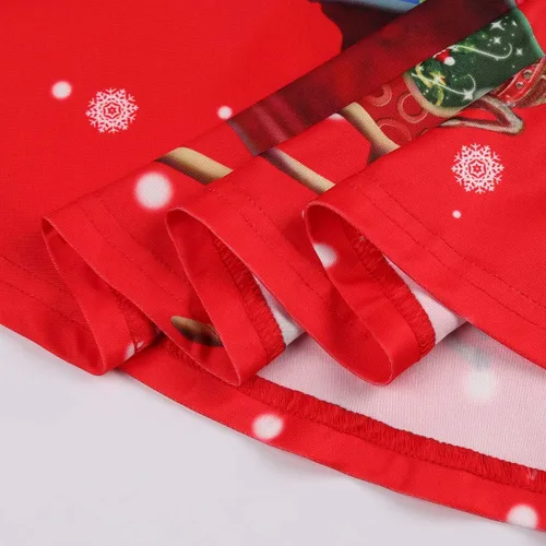 Vista 5 de LaBeca - Vestido sin mangas o de manga larga para niñas vestidos casuales con diseño de unicornio o sirena para niñas pequeñas o grandes