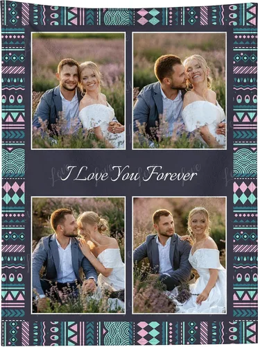 Vista 26 de Manta personalizada con foto, manta personalizada con imagen para regalos de pareja, mantas de franela personalizadas para adultos, niños