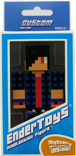 Vista 14 de EnderToys Figura de Acción Noob de Traje de Cumpleaños