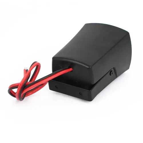 Vista 2 de uxcell LZQ-401K DC 24V 105dB 2 Alambre Electrónico Continuo Sonido Alarma Zumbador