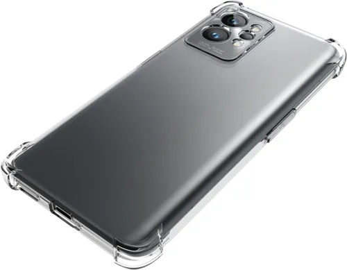 Vista 5 de USTIYA Funda para Realme GT 2 Pro Clear TPU Cuatro Esquinas Funda Protectora Transparente Suave Funda