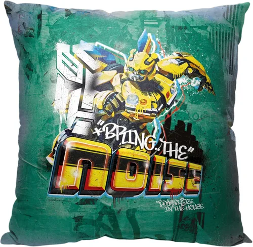 Vista 9 de Northwest Almohada Transformers, 18" x 18", Autobot Shield