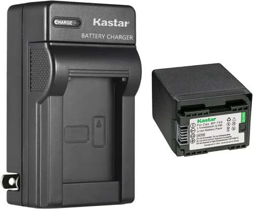 Vista 8 de Kastar Cargador de batería de pared BP-745 AC para Canon LEGRIA HF M66 HFM66, LEGRIA HF M68 HFM68, LEGRIA HF M76 HFM76, LEGRIA HF M78 HFM78, LEGRIA