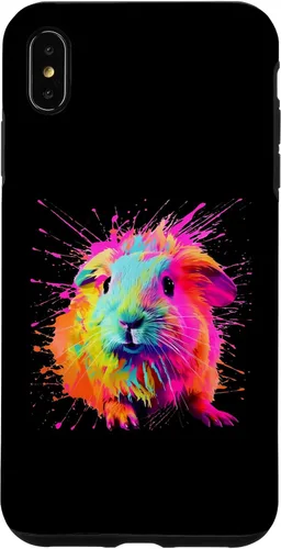 Vista 11 de Splash Paint Guinea Pig Furry Potato Lovers Case for iPhone 16