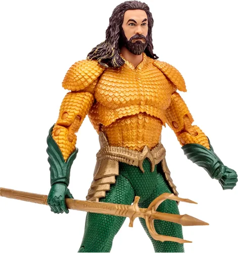 Vista 3 de McFarlane Toys - DC Multiverse Aquaman (Aquaman y El Reino Perdido) Figura de acción de 7 pulgadas