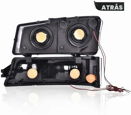 Vista 8 de G-PLUS Conjunto de faros LED, compatibles con Chevy Avalanche Silverado 1500 2500 3500 y HD 2003, 2004, 2005, 2006, faros delanteros