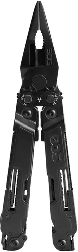 Vista 4 de Multiherramienta SOG PowerAccess versátil, ligera, de una mano, apta para el día a día, de bolsillo, de acero inoxidable para el campo 18 Negro