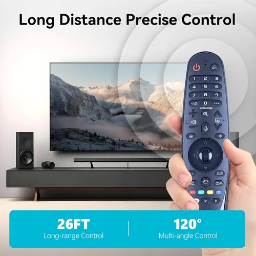 Vista 5 de ZWP AN-MR19BA AKB75635303 - Mando a distancia de repuesto para LG LED Smart TV
