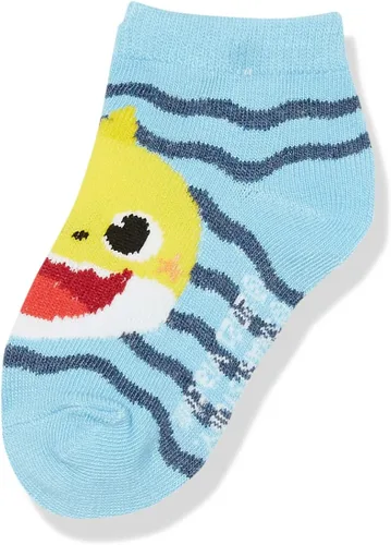 Vista 3 de Nickelodeon Baby Shark - Calcetines cortos (5 unidades)