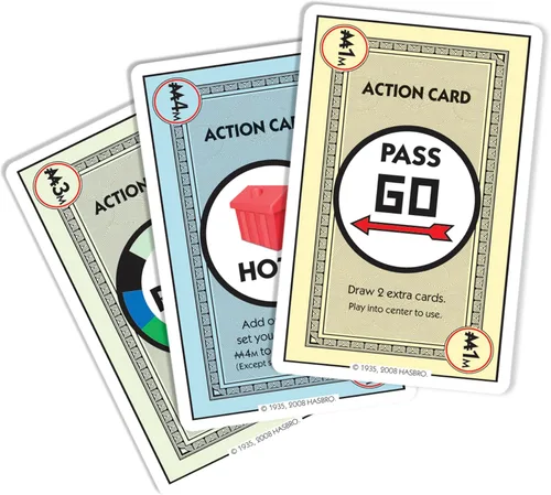 Vista 5 de Monopoly Deal Juego de cartas (versión inglés)