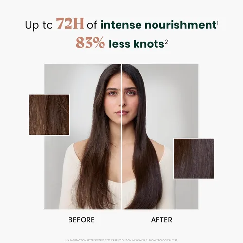 Vista 3 de René Furterer KARITE NUTRI - Mascarilla nutritiva intensa, para cabello muy seco y dañado, con aceite de karité y manteca de karité