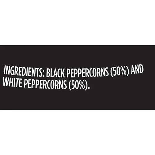 Vista 9 de Molinillo ajustable de granos de pimienta negra y blanca McCormick Premium, 1.26 onzas