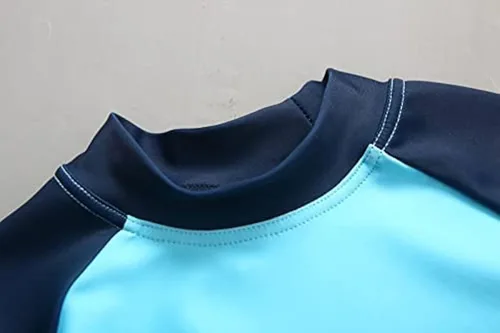 Vista 3 de Trajes de baño de dos piezas para niños, traje de baño de manga larga