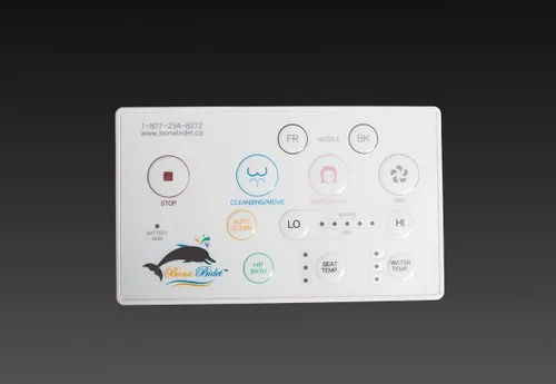 Vista 2 de Bidé eléctrico Bona híbrido de calor instantáneo clase A Envisage BB 7800 redondo