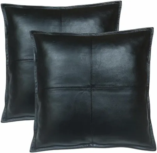 Vista 75 de Funda de almohada de piel de cordero – Funda de cojín decorativa para sofá – Fundas para sala de estar y dormitorio, 22 x 22 pulgadas – Paquete de 2